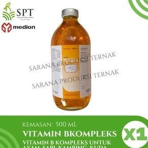 MEDION INJEKSI VITAMIN B KOMPLEKS 500ml VITAMIN AYAM SAPI KAMBING KUDA DiM