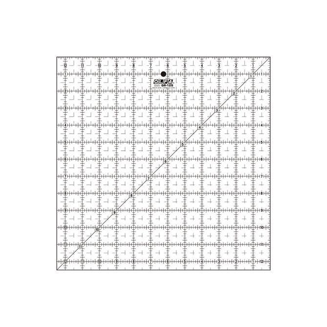 

Olfa 1071818 Qr-12S 12-1/2-Inch Square Frosted Advantage Acrylic Ruler Penggaris New Stok