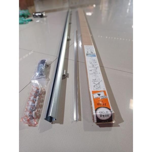 Rel Pintu J3 Sleding Sliding Ril Pintu Geser Atas A 3 / J 3 Merk Muler (A3 Muller) Original Dan Terp