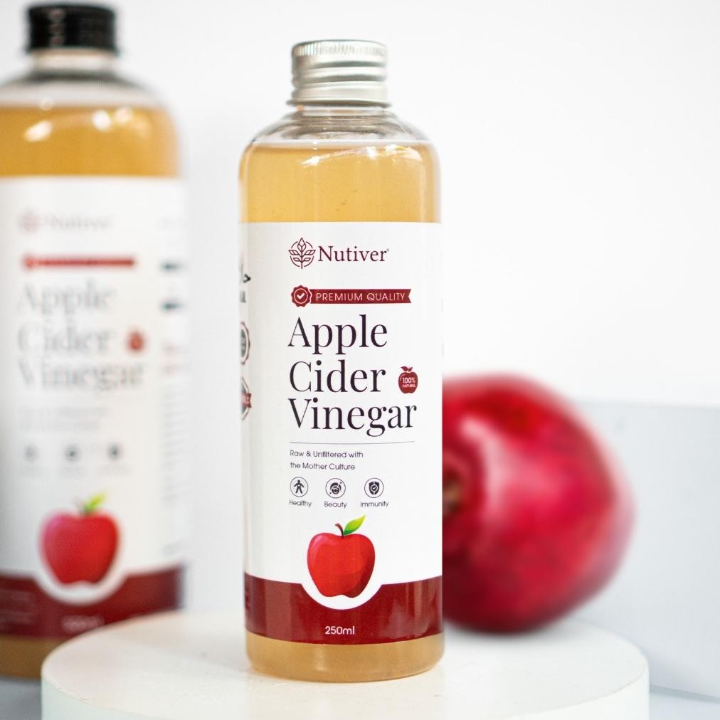 

Cod Nutiver Cuka Apel Organik With The Mother 500Ml / Apple Cider Vinegar Ul-64