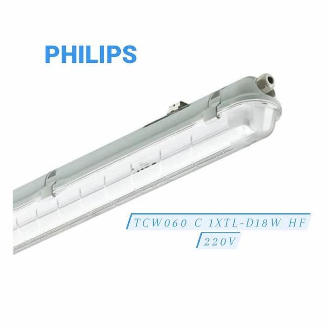 Philips TCW060 C 1xTL-D18W HF - Kap Lampu Industri LED