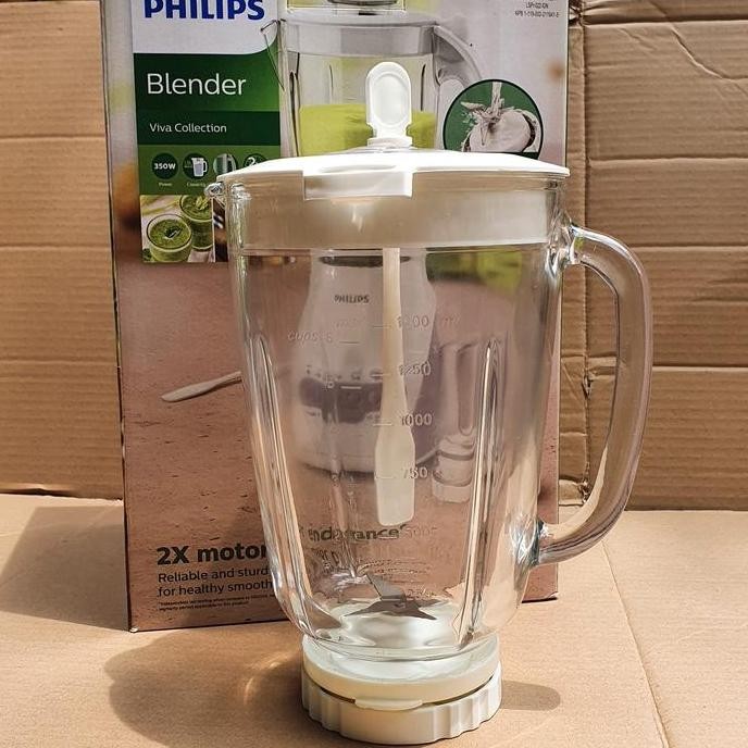 Philips HR2116 HR2071 Gelas Blender Kaca Original Sparepart