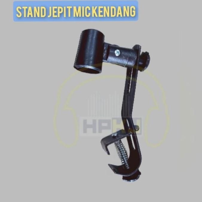 Holder Mic Kendang Jepit Stand Mic Kendang Tradisional
