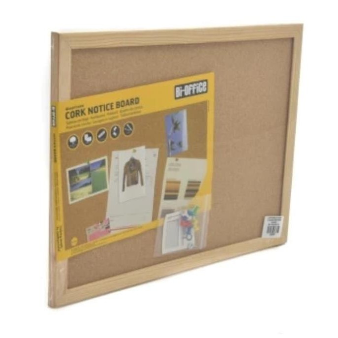 

Bi-Silque Cork Board 60X45Cm New Stok