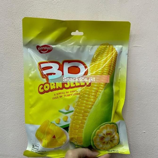 

NARAYA 3D CORN JELLY GUMMY 330G