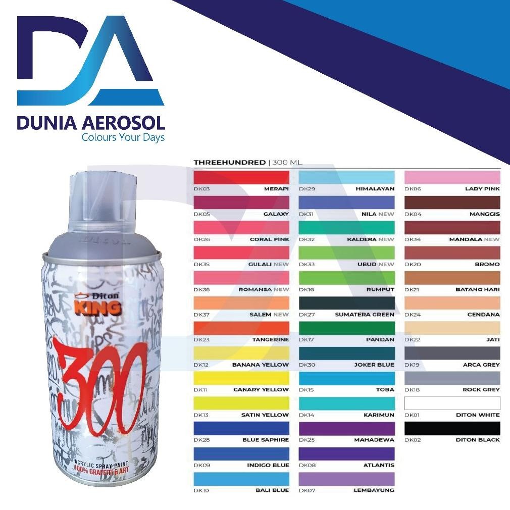 Diton King 300ml Graffiti Cat Semprot DiM