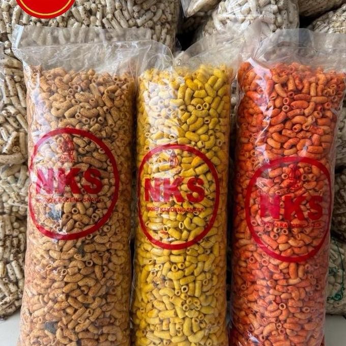 

Makaroni Pipa Bantat Nks - Ns 1 Ball (1Kg) - Camilan Pedas & Nikmat Cemilan Food Snacks Makanan