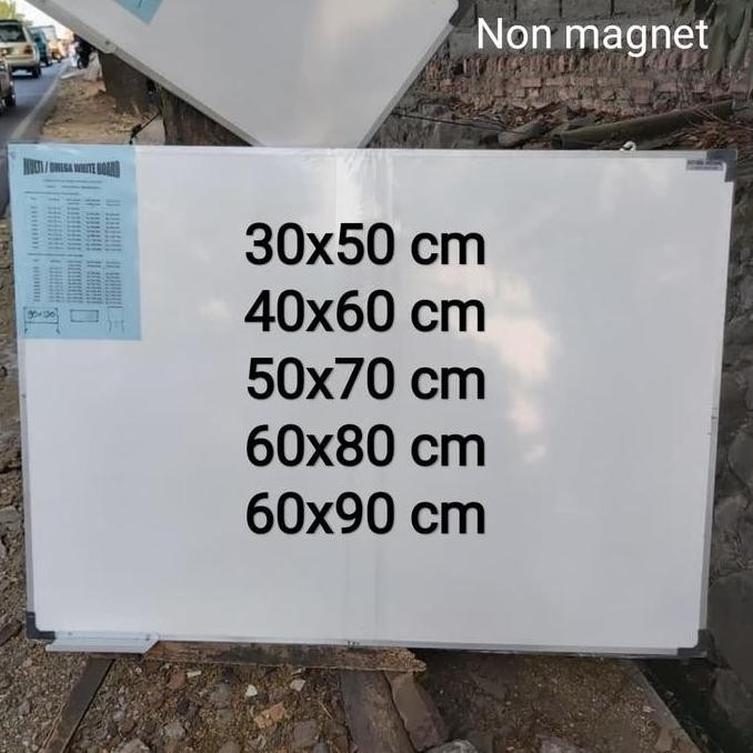

Whiteboard 60 X 90 Cm Gojek/ Grab New Stok