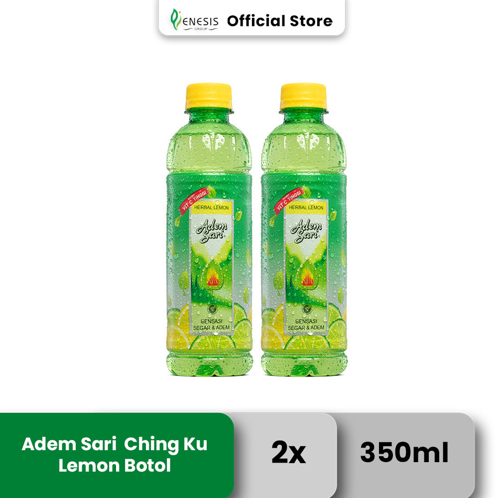 

Adem Sari Ching Ku Lemon Botol 350 ml x2