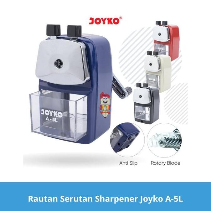 

Rautan Serutan Sharpener Joyko A-5L New Stok