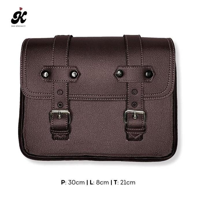 [BATORE] SIDEBAG TAS MOTOR TAA SAMPING TOURING KLASIK MOTOR CUSTOM