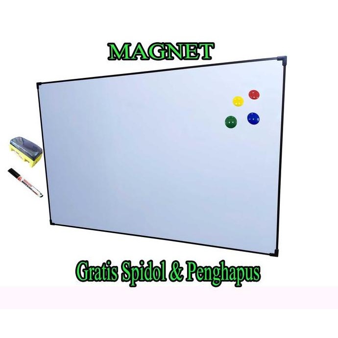 

Papan Tulis Whiteboard 80X120Cm New Stok