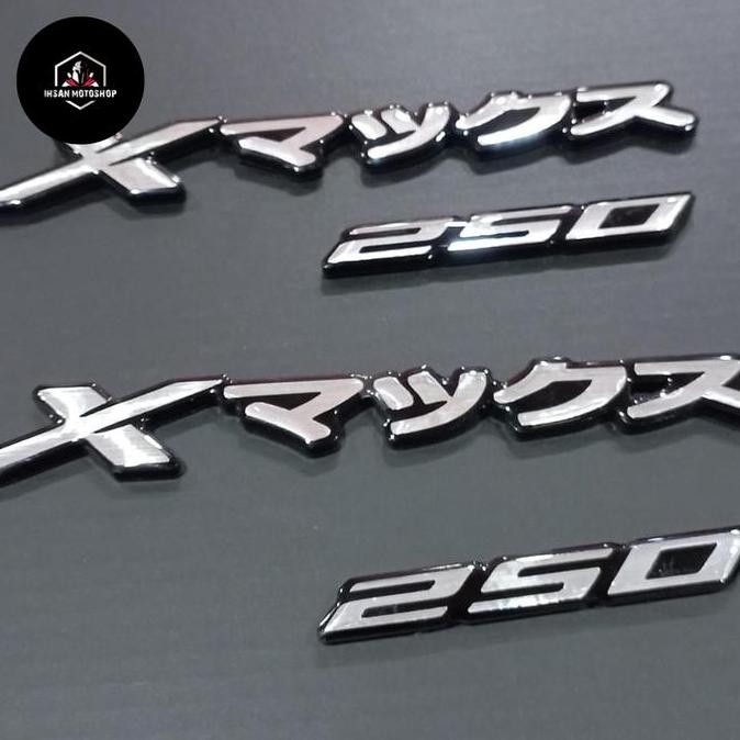 EMBLEM XMAX 250 RESIN JEPANG NEMO TULISAN JEPANG NEMO
