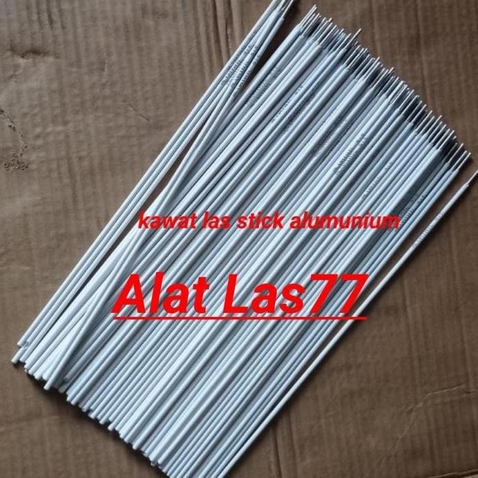 ready  kawat las listrik stik electroda mma alumunium 4043 3,2mm x 0,5kg