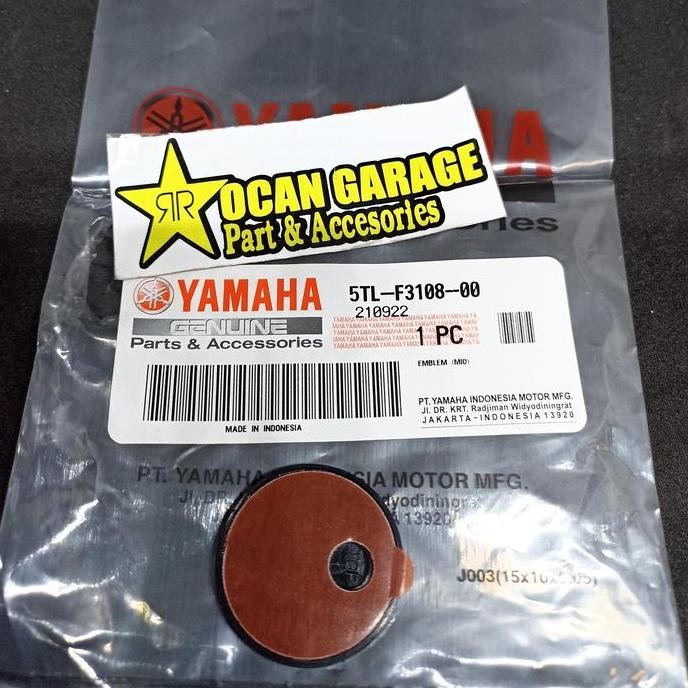 emblem tameng depan mio sporty mio smile emblem depan mio original YGP