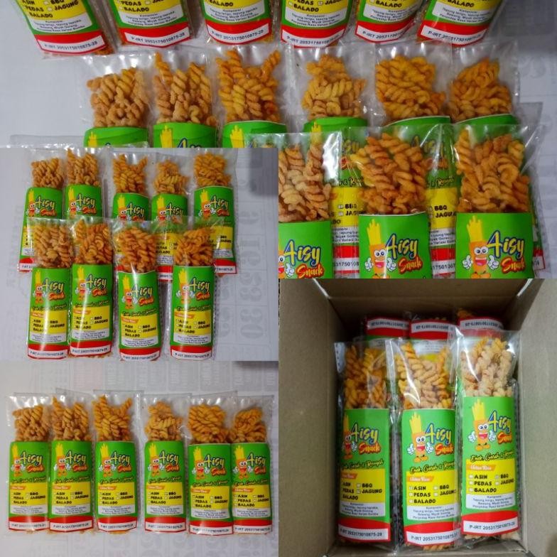 

Paket ISI 20 PCS Makaroni Spiral 30 GRAM Termurah