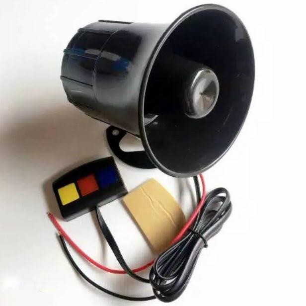 ready Klakson Toa Klakson Sirene Patwal Toa Polisi 3 Suara Klakson Toa 12V