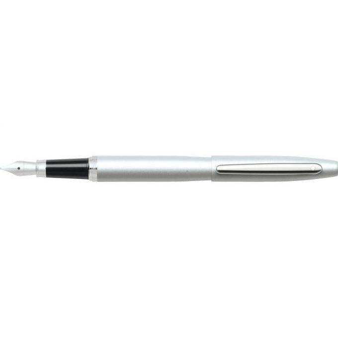 

Sheaffer Vfm Strobe Silver Fountain Pen New Stok