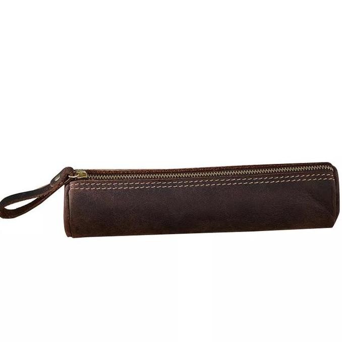 

Dompet Pensil Kulit Asli - Tempat Pensil Asli Kulit - Case Pensil New Stok