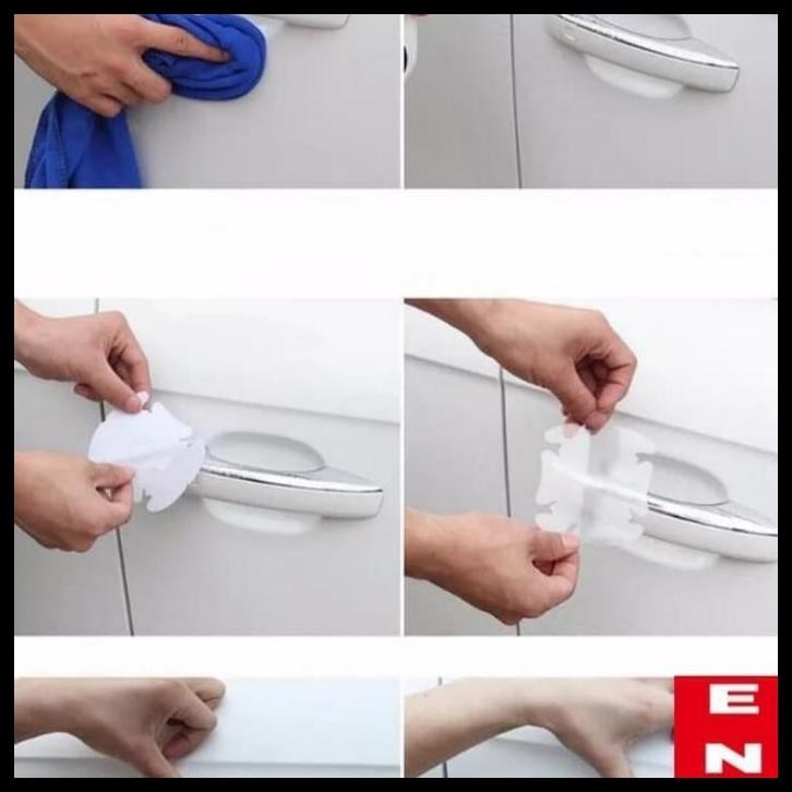 TERBARU STIKER ANTI GORES PELINDUNG GAGANG PINTU MOBIL CALYA/SIGRA 