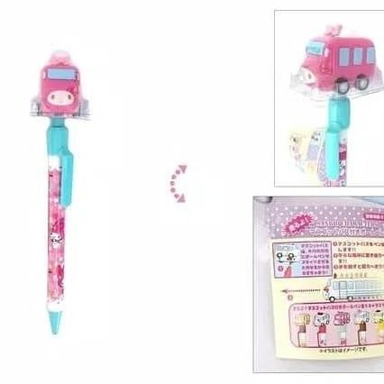 

My Melody Ballpoint Car Hrort (Mobil Mobilan Bisa Dilepas N Bergerak) New Stok