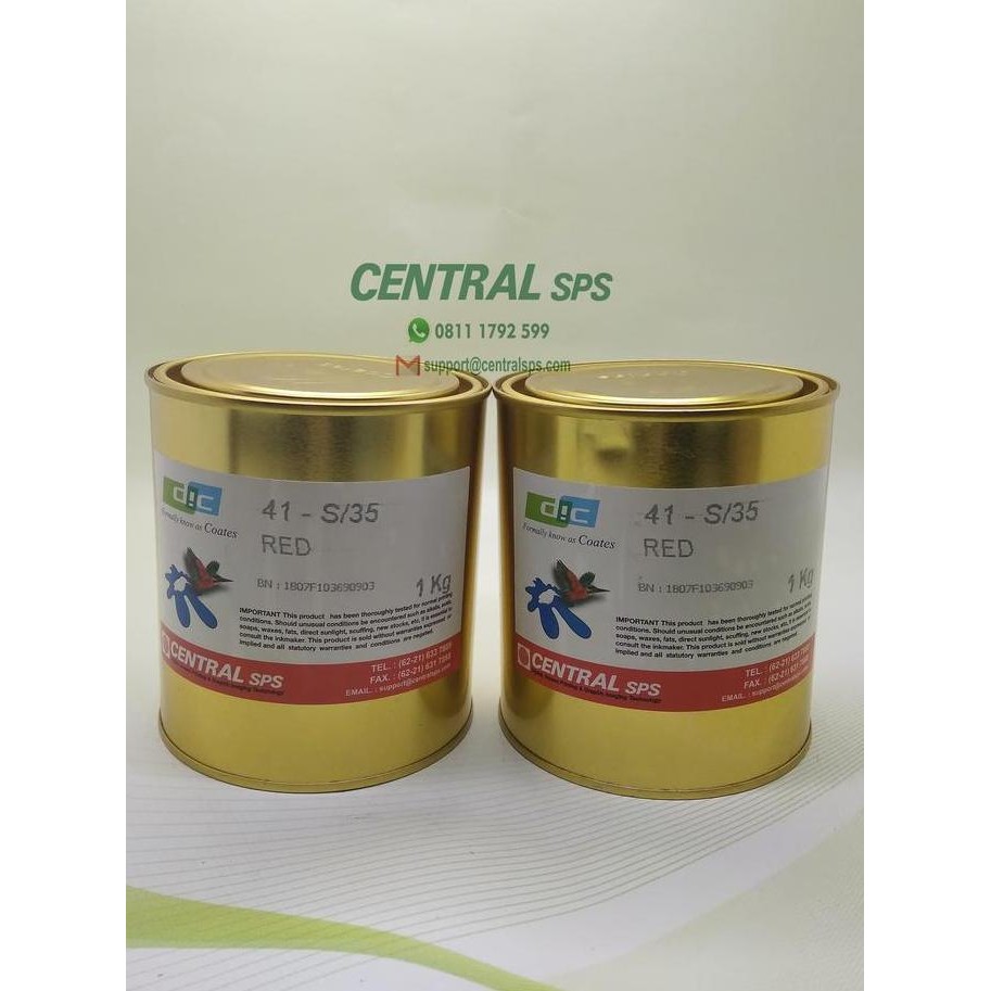 

Tinta Coates 41-S/35 Red New Stok