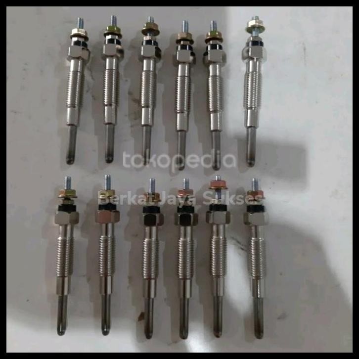 TERMURAH BUSI PEMANAS GLOW PLUG FORKLIFT MITSUBISHI FD 35 FD50 FD70 ENGINE S6S 