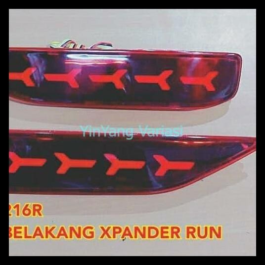 TERBARU LAMPU REFLEKTOR BUMPER BELAKANG XPANDER 2017-2019. 