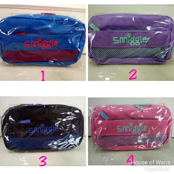 

Smiggle Puffer Pocket Pencil Case - Tempat Pensil Smiggle New Stok