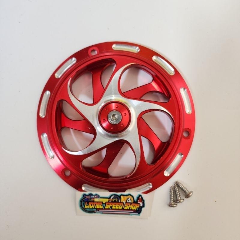 Ttp Cover Pelindung Spiner Kipas Radiator Mesin Motor Kipas Beat Scoopy Mio Vespa Sprint Nouvo X Rid