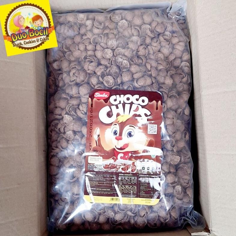 

Sereal Cokelat Simba Choco Chips 1 Kg - Duo Bocil Snack