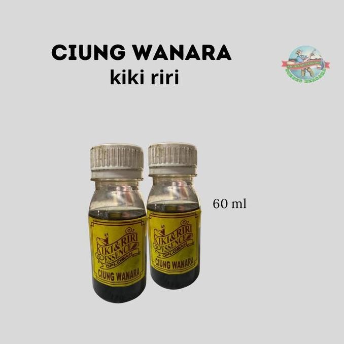 Super Murah, Essen Oplosan Ciung Wanara Oplosan Kiki Riri Galatama 60 Ml