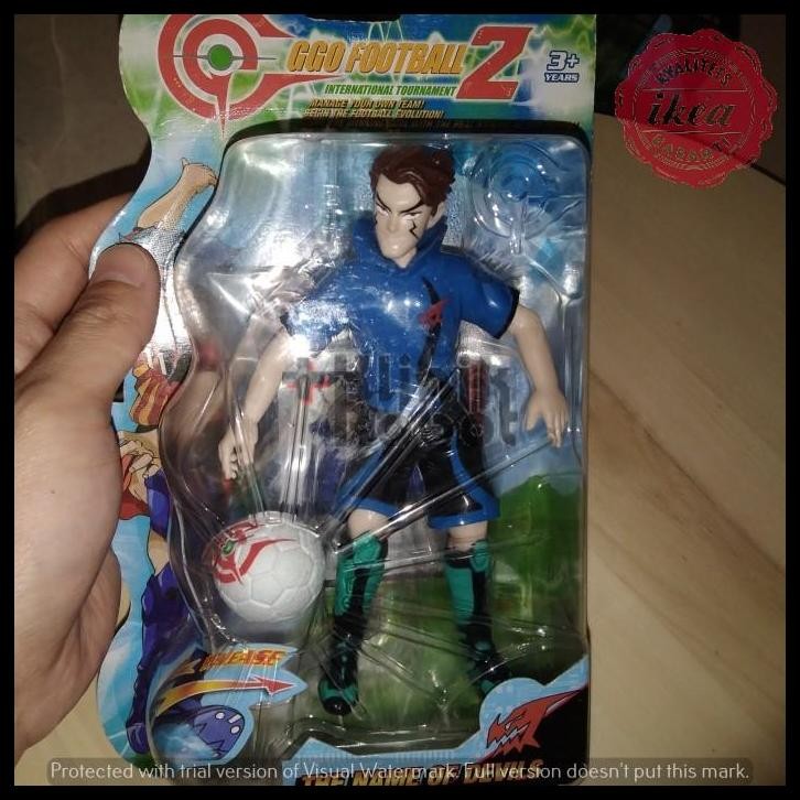 HOT DEAL GGO FOOTBALL 2 WITH STANDING KICK 3+ THE NAME OF DEVILS BLUE 