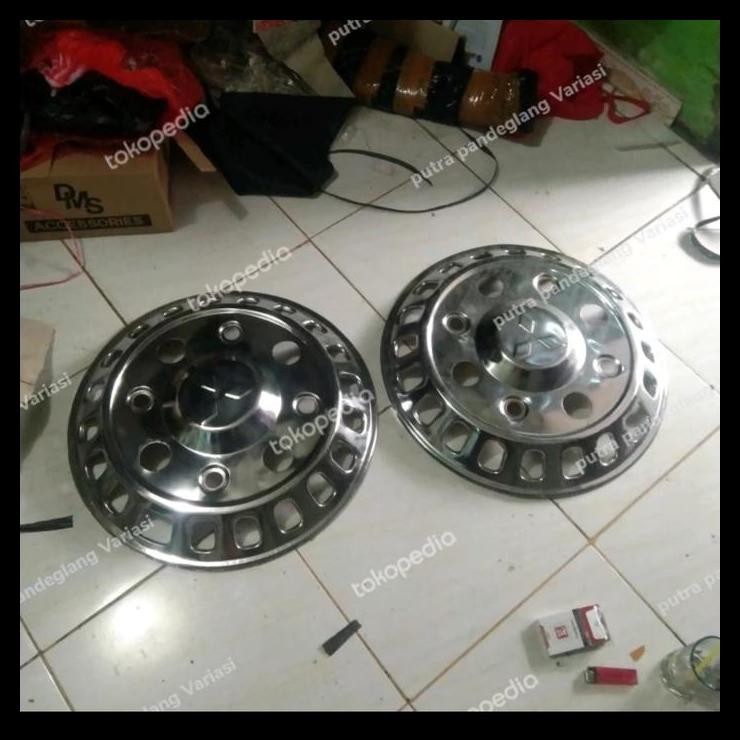 TERBARU DOP RODA MOBIL TRUK FUSO RING 20 DEPAN LUBANG 8 