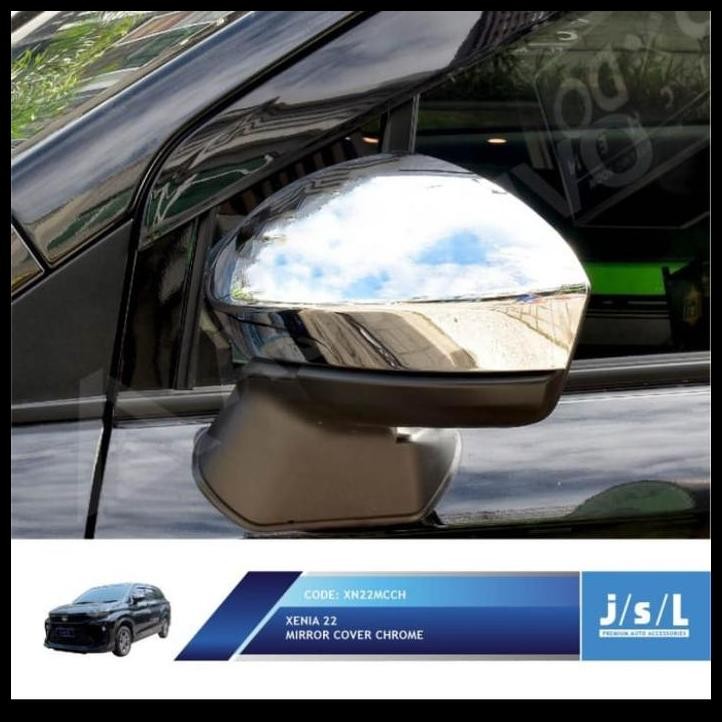 TERMURAH COVER SPION / BATOK SPION CHROME MOBIL ALL NEW XENIA 2022 