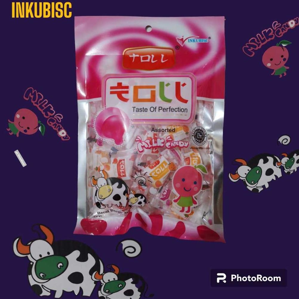 

Permen Toll Milk Candy Assorted Bag | Korean Candy | 1 Pack @ 120 Gr | Inkubisc