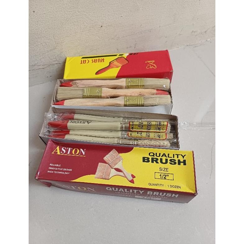 

Tw39 1 Lusin Kuas Cat 1/2 3/4 Inchi 1Box Isi 12Pcs Tw39