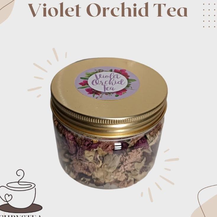 

Chrystea Violet Orchid Tea 50Gr Rasa Blueberry