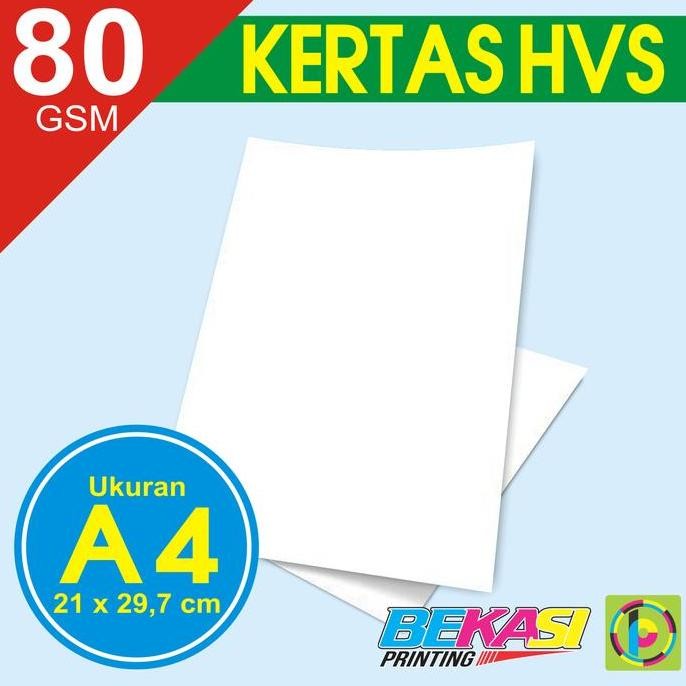 

Kertas A4 - Hvs 80 Gsm