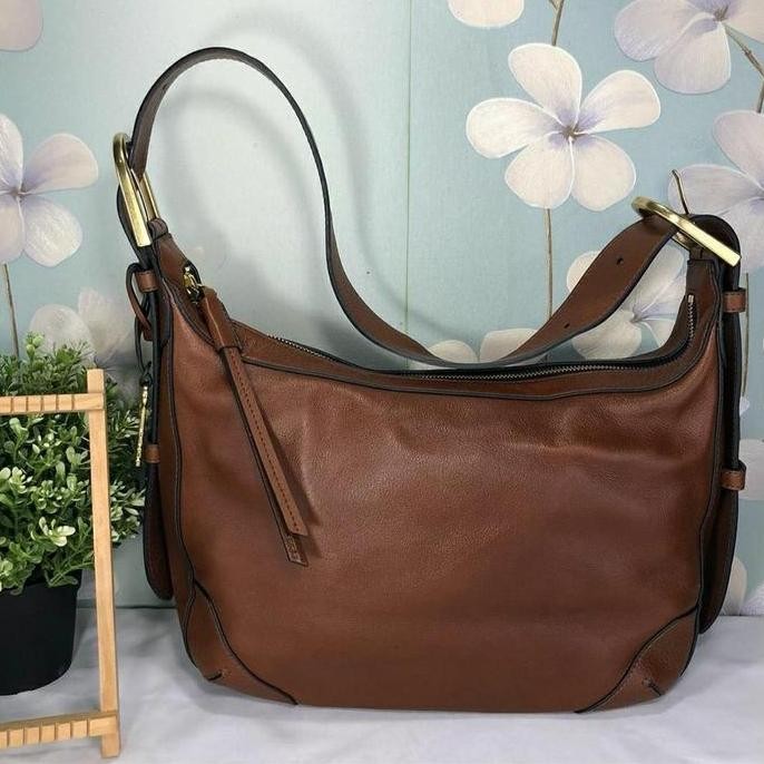 Fossil Hannah Hobo Brown Original