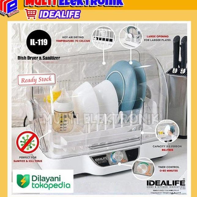 Sterillizer Dish Dryer Steril Alat Makan Dan Botol Susu Bayi
