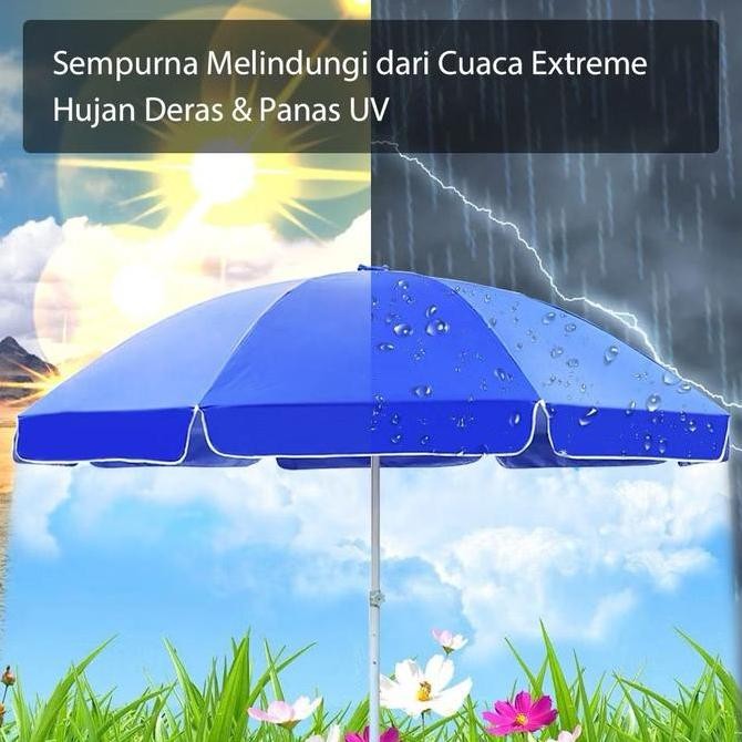 Payung Tenda 200 Cm / Patung An Taman Pantai Cafe Bazar Lapak Forsale