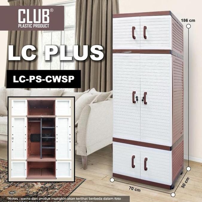 Murah Lemari Pakaian Gantung Jumbo Club Lemari Plastik Besar Kokoh