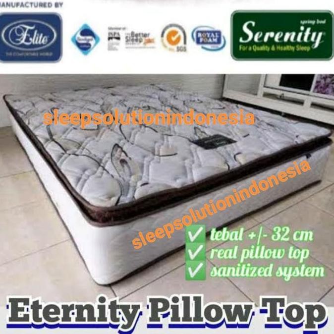 Sale Sleepso Kasur Springbed Elite Serenity Eternity 120 160 180 200