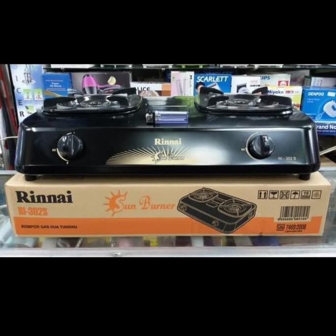 Grosir Kompor Gas Rinnai Ri302S / Kompor Gas Rinnai 2Tungku Ri 302S