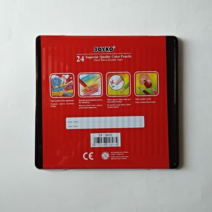 

Pensil Warna Joyko CP-24TC (Kaleng)
