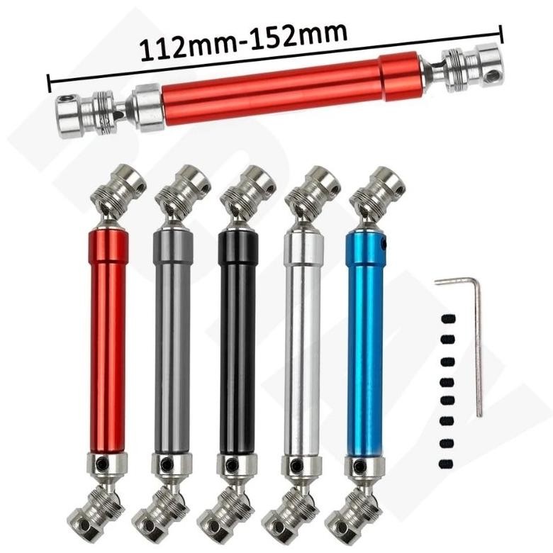 Kopel Metal drive shaft RC Axial RGT Scx10 Austar RC 1/10 Rc adventure wb 313mm DiM