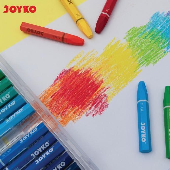 

Joyko Crayon Oil Pastel 100 Colours / Krayon Minyak Joyko 100 Warna Anak OP-100S