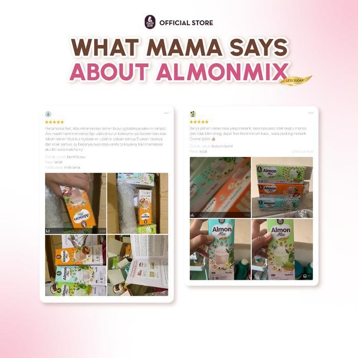 

Lm Mamabear Almonmix Choco Hazelnut - Minuman Almond Kaya Nutrisi Milk Susu Instan Cokelat