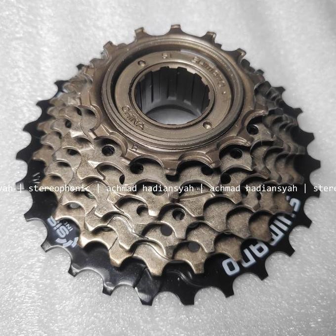 ORIGINAL SHIMANO Sprocket Freewheel 7 speed Shimano 14-28T TZ500 7sp murah